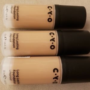 NEW CYO Lifeproof Long Lasting Foundation 110 x 3